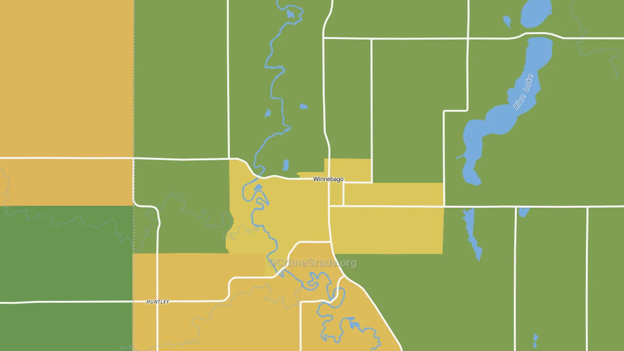 56098, MN Map of Theft Rates