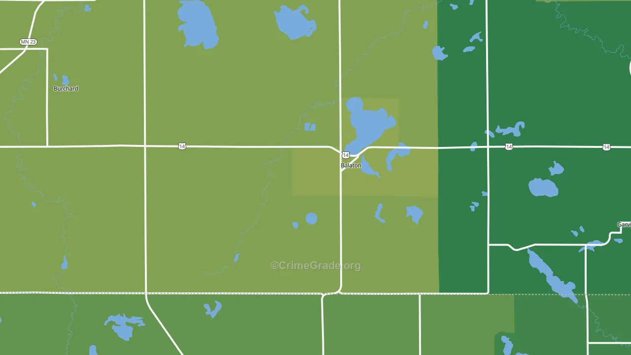 56115, MN Map of Theft Rates