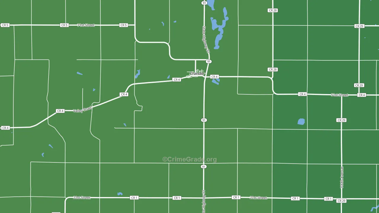 56122, MN Map of Theft Rates