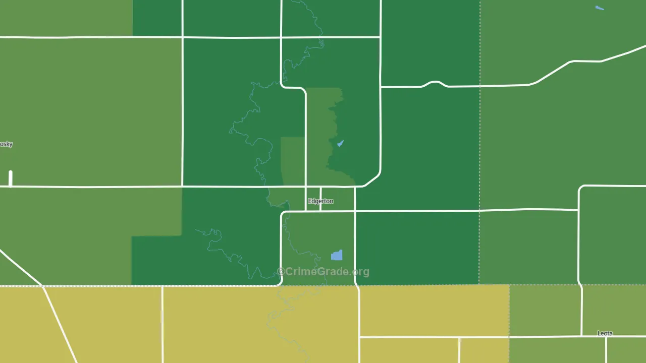 56128, MN Map of Theft Rates