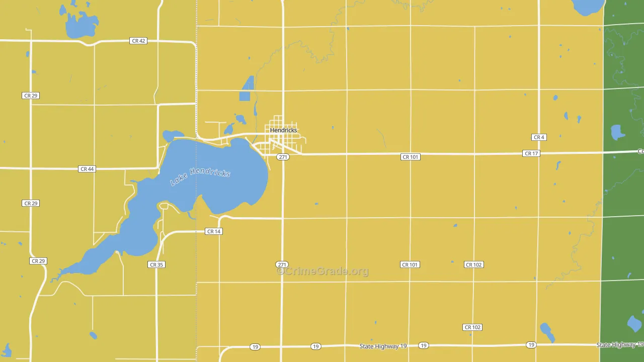 56136, MN Map of Theft Rates