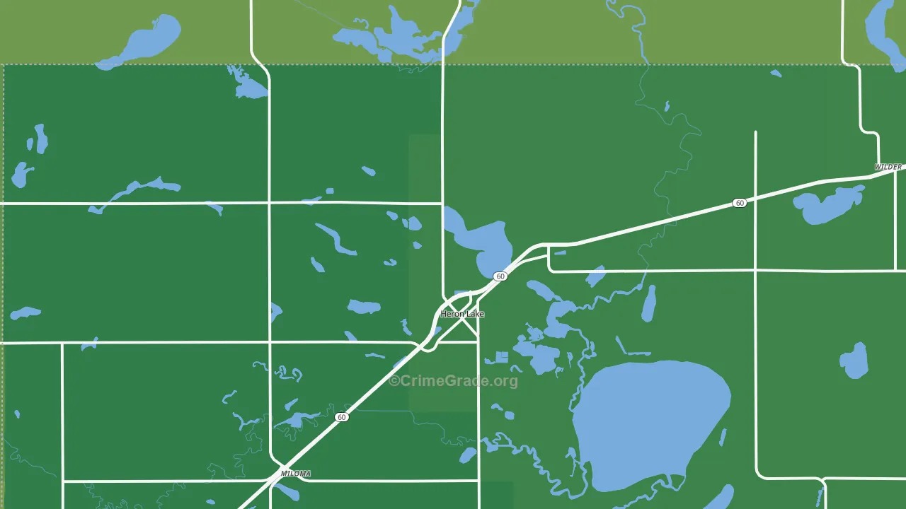 56137, MN Map of Theft Rates