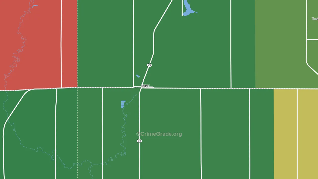 56144, MN Map of Theft Rates