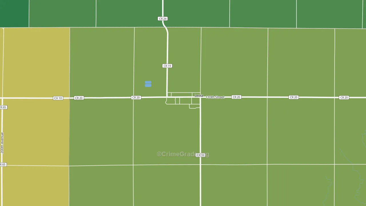 56153, MN Map of Theft Rates