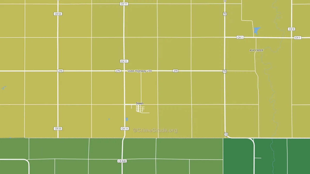 56173, MN Map of Theft Rates