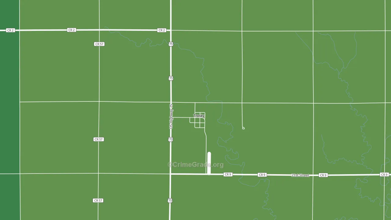 56177, MN Map of Theft Rates