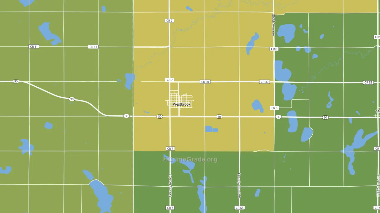 56183, MN Map of Theft Rates