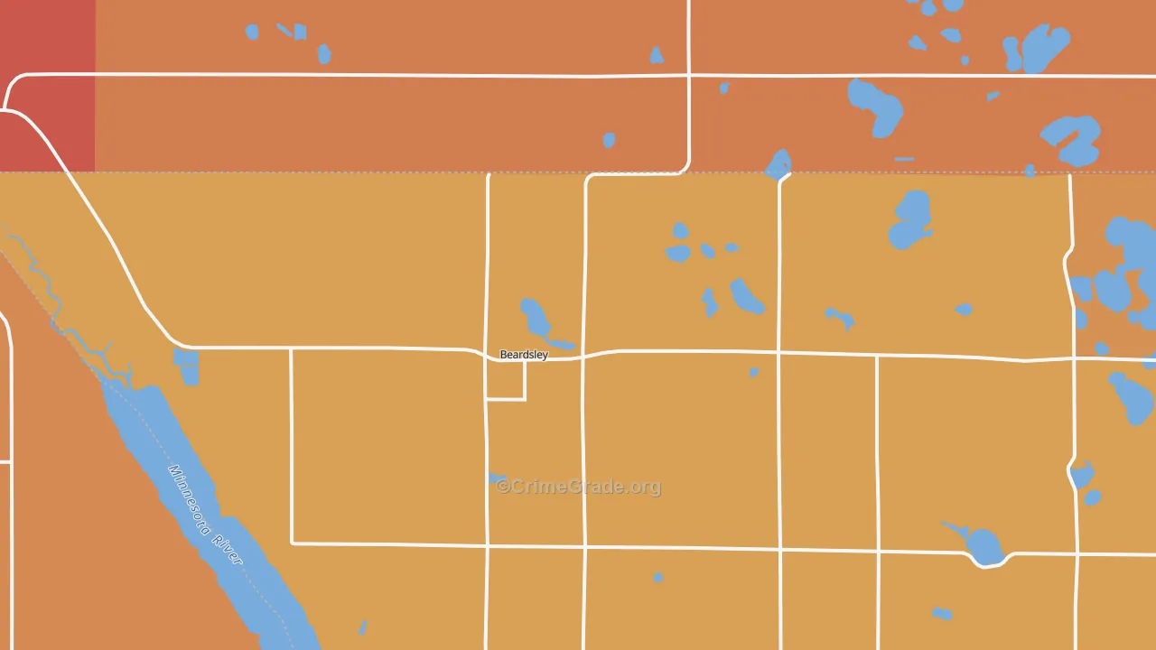 56211, MN Map of Theft Rates