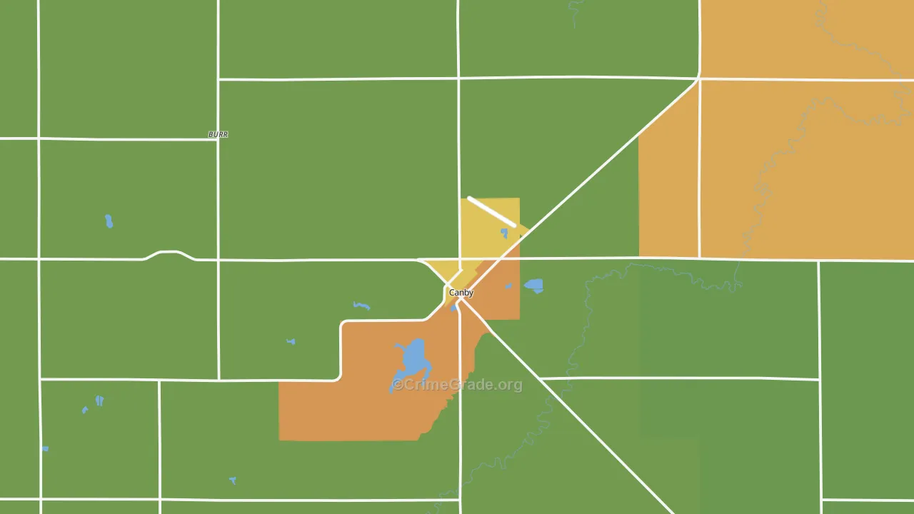 56220, MN Map of Theft Rates