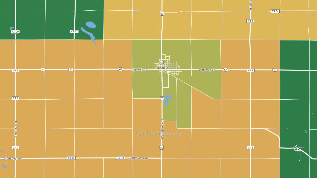 56223, MN Map of Theft Rates