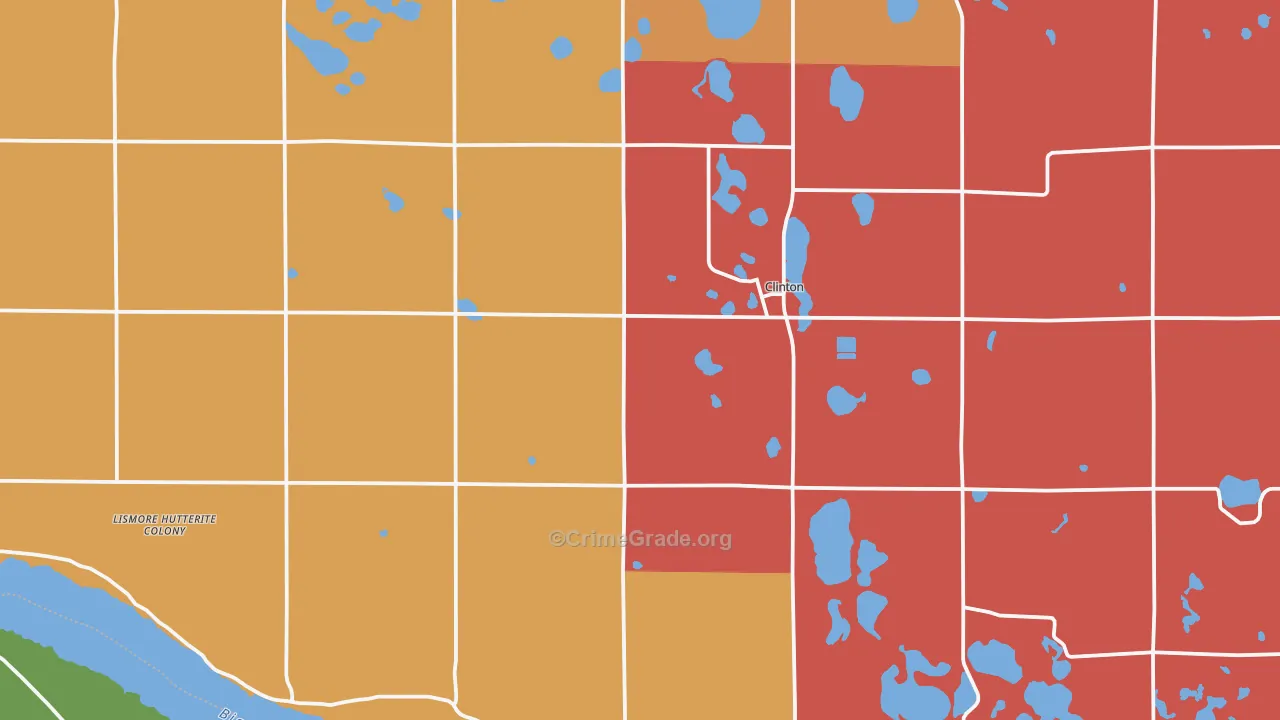 56225, MN Map of Theft Rates