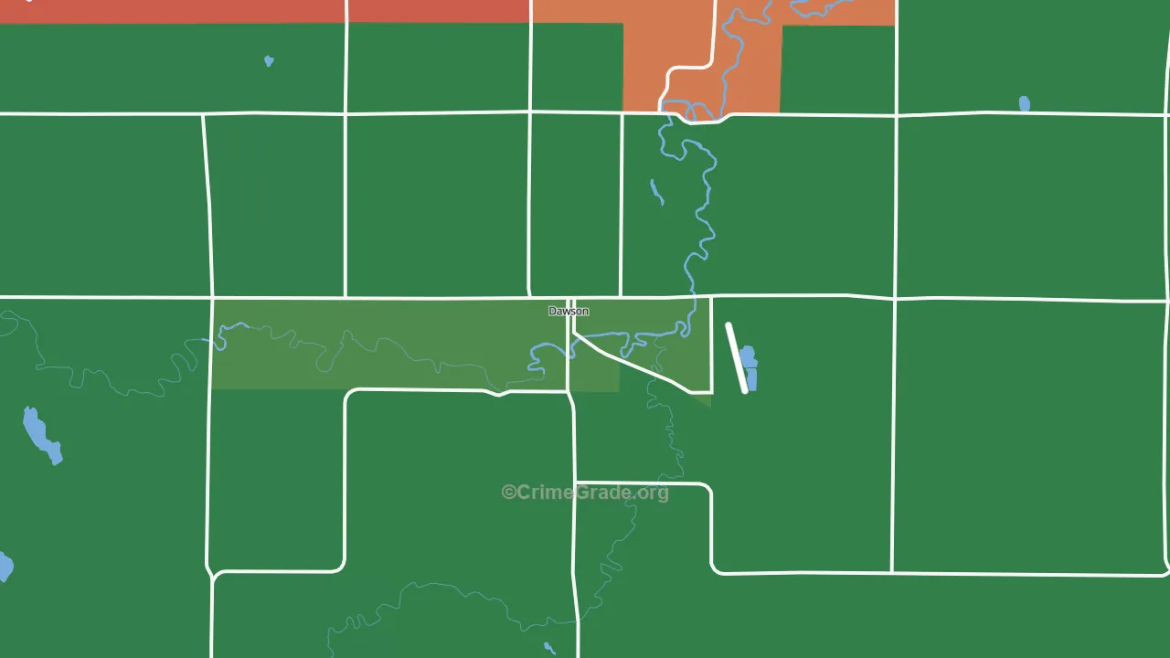 56232, MN Map of Theft Rates