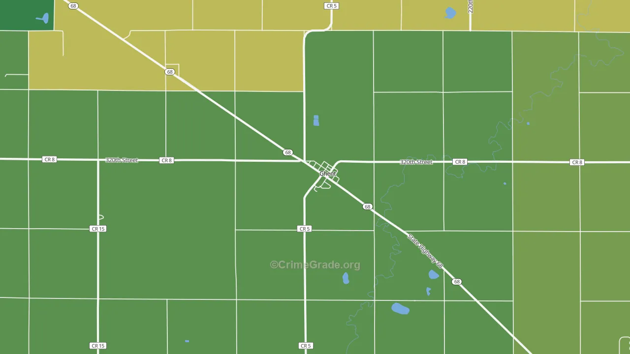 56239, MN Map of Theft Rates