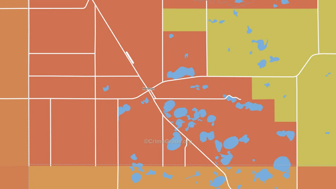 56248, MN Map of Theft Rates