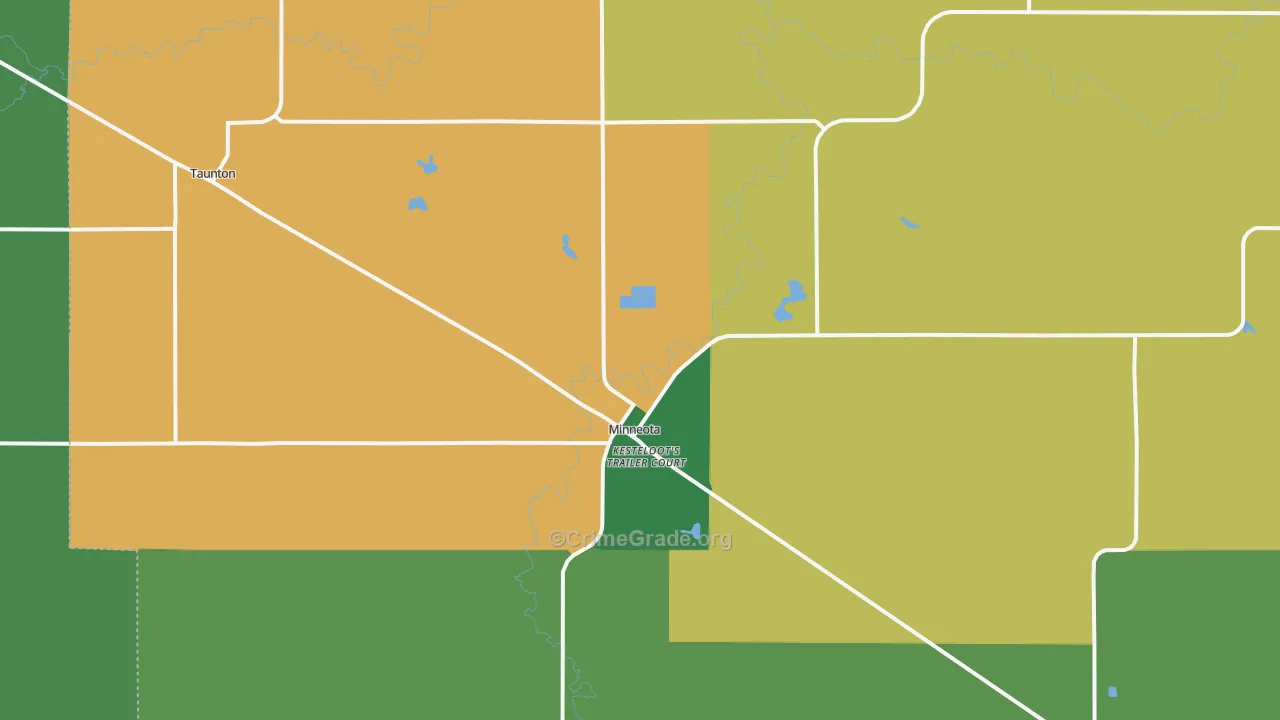 56264, MN Map of Theft Rates