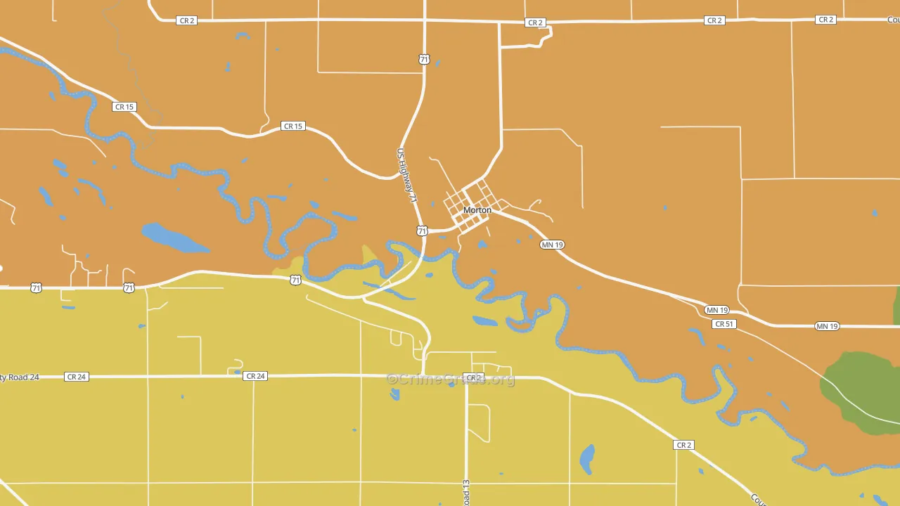 56270, MN Map of Theft Rates