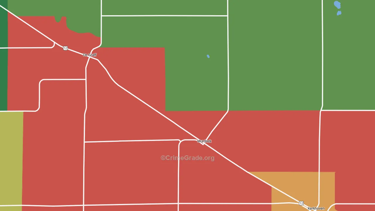 56271, MN Map of Theft Rates