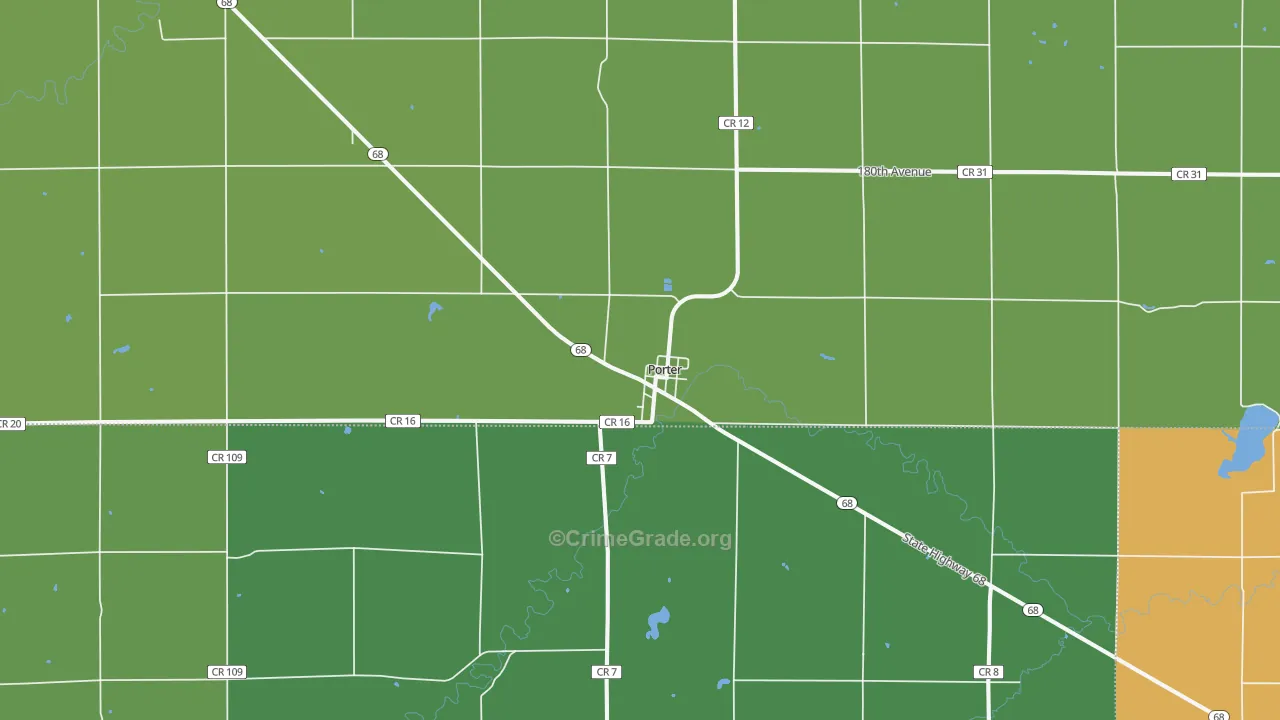 56280, MN Map of Theft Rates