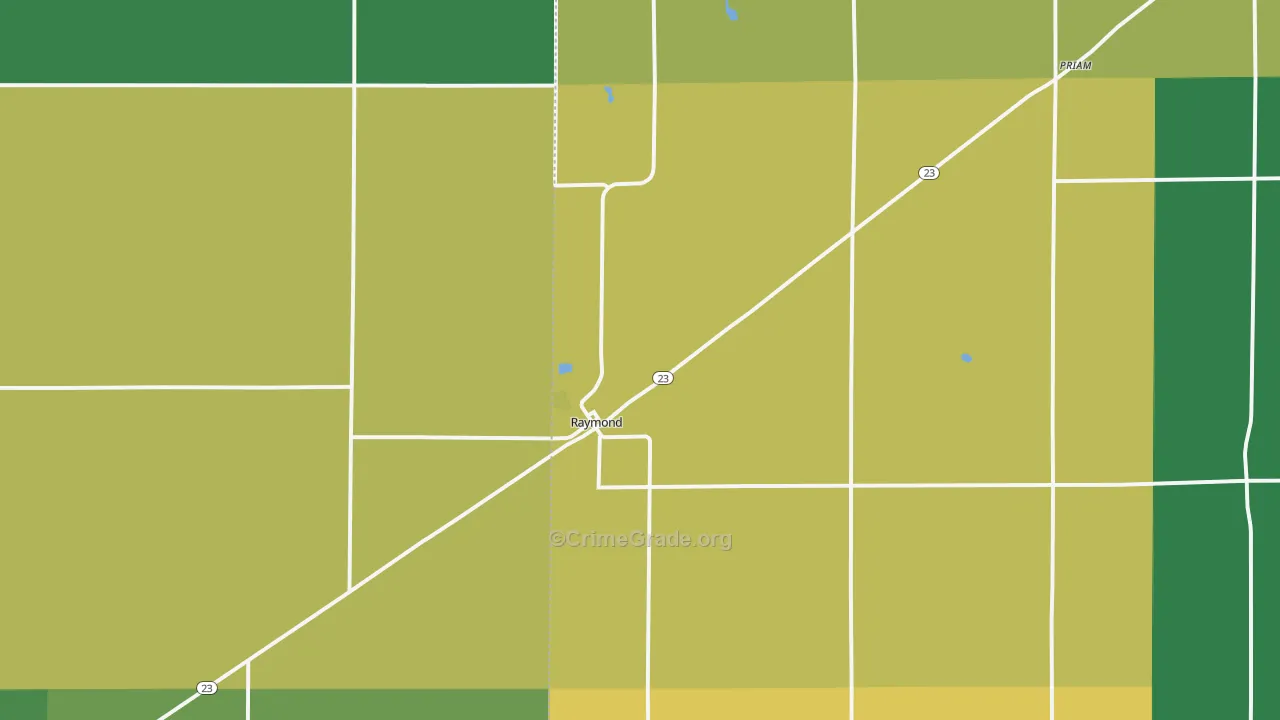 56282, MN Map of Theft Rates