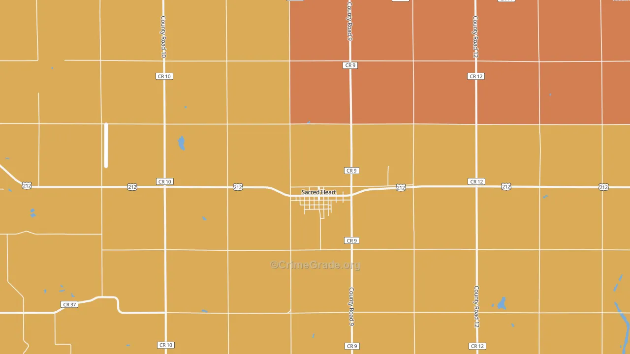 56285, MN Map of Theft Rates