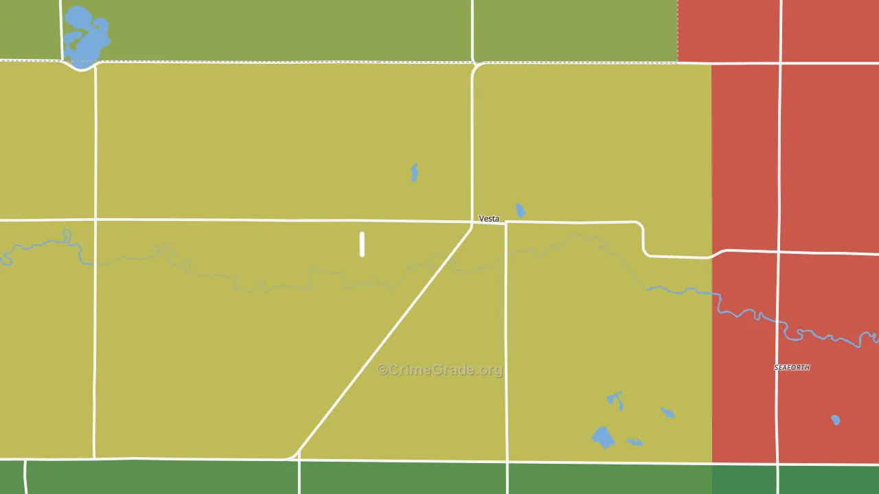 56292, MN Map of Theft Rates