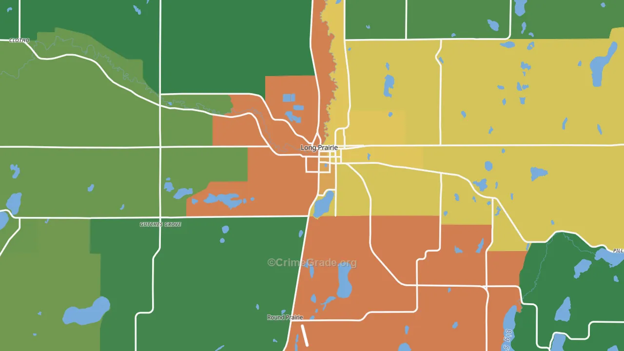 56347, MN Map of Theft Rates