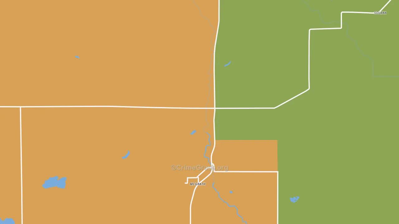 56350, MN Map of Theft Rates