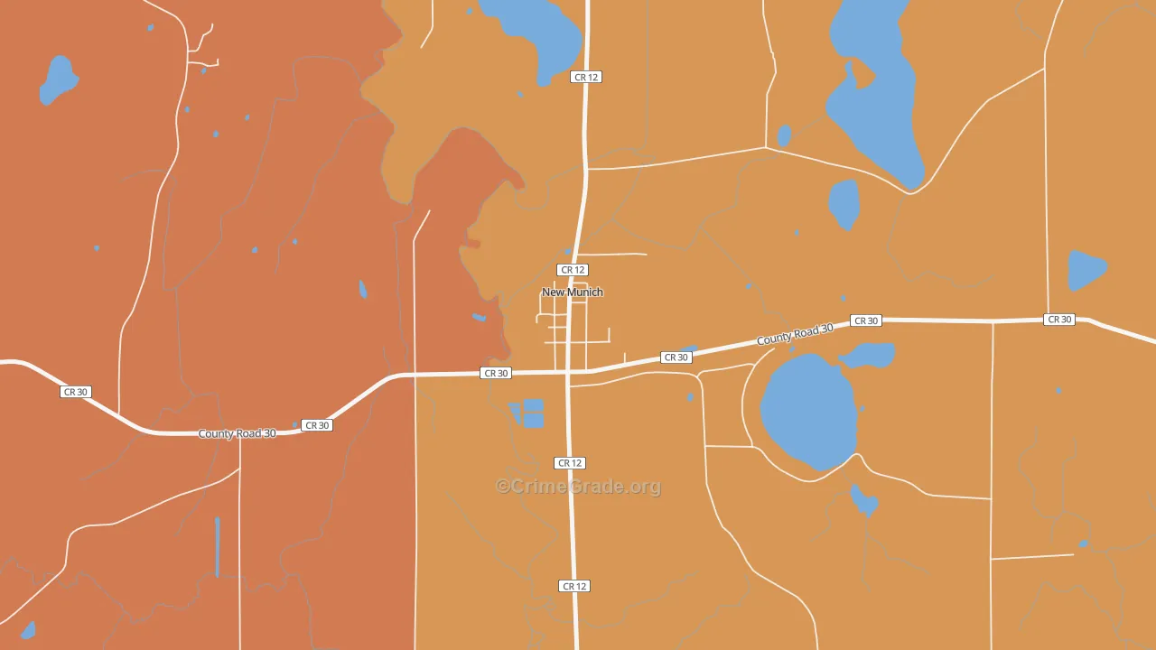56356, MN Map of Theft Rates