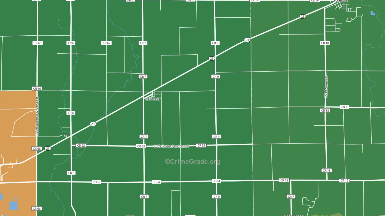 56357, MN Map of Theft Rates