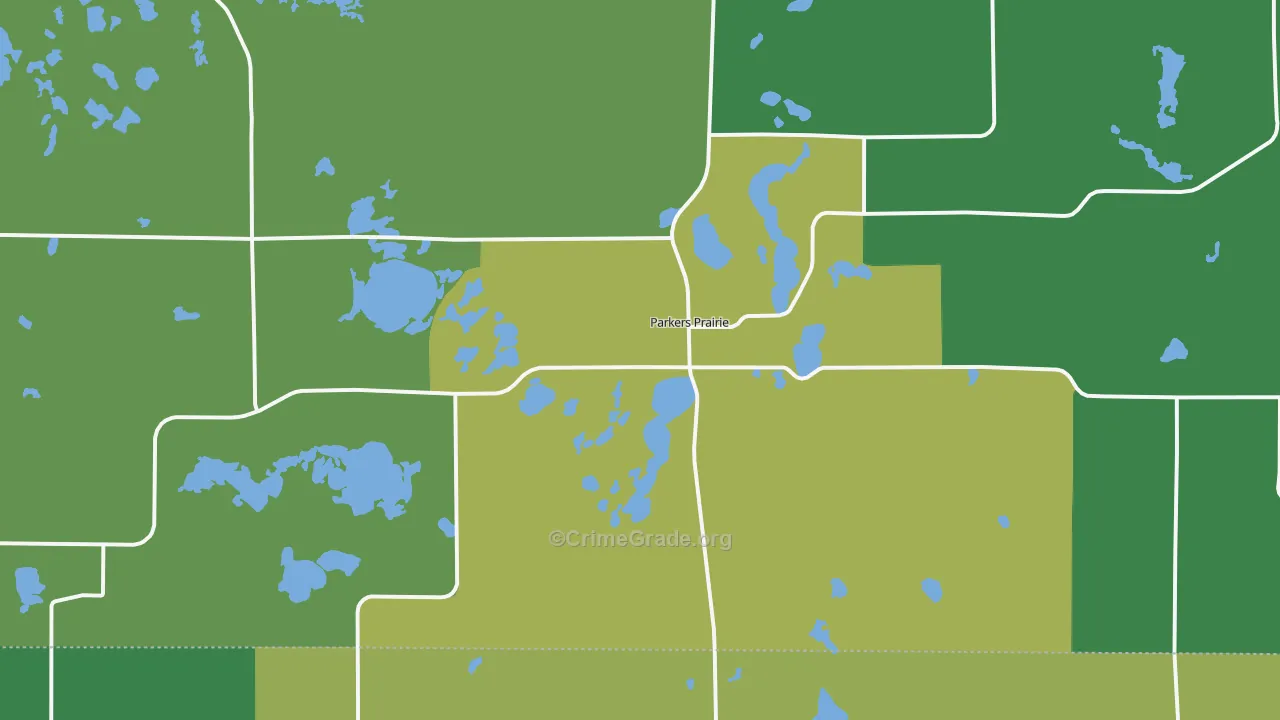 56361, MN Map of Theft Rates