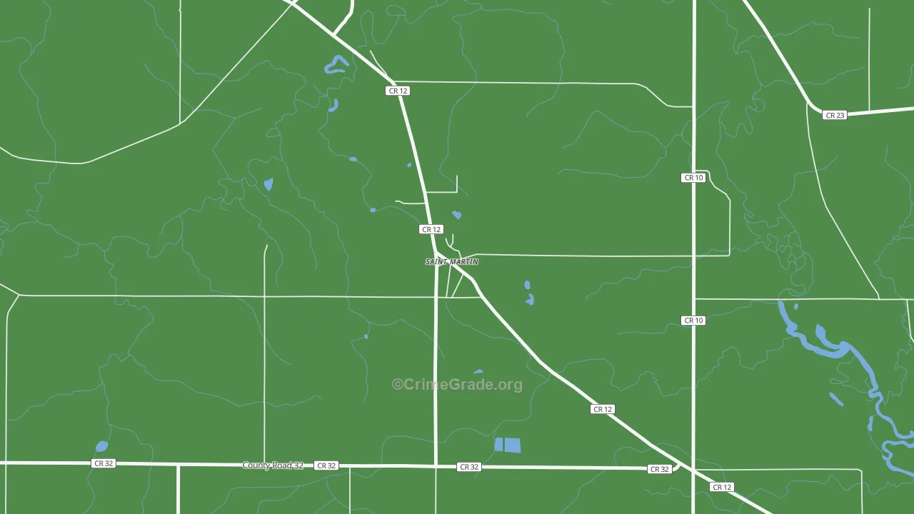 56376, MN Map of Theft Rates