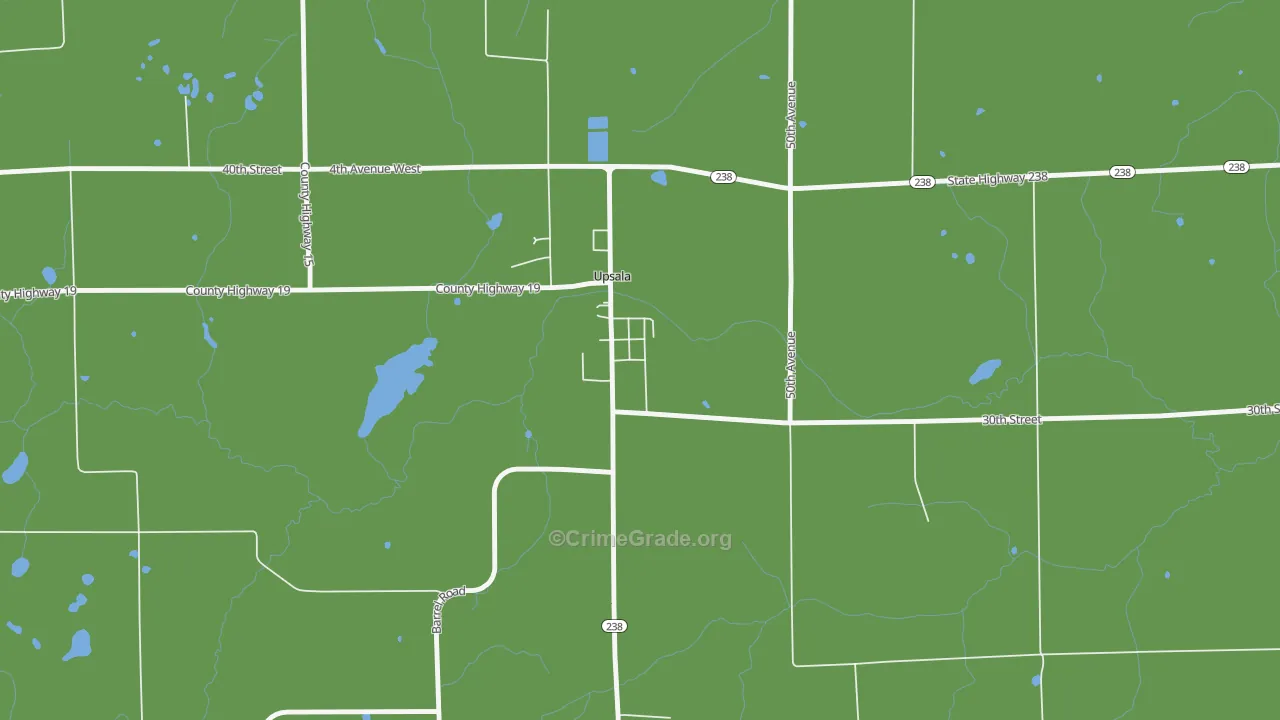 56384, MN Map of Theft Rates