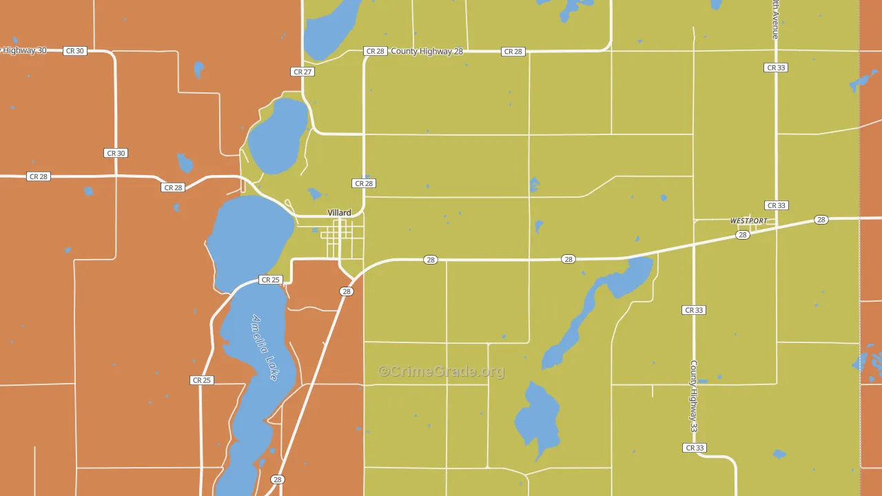 56385, MN Map of Theft Rates