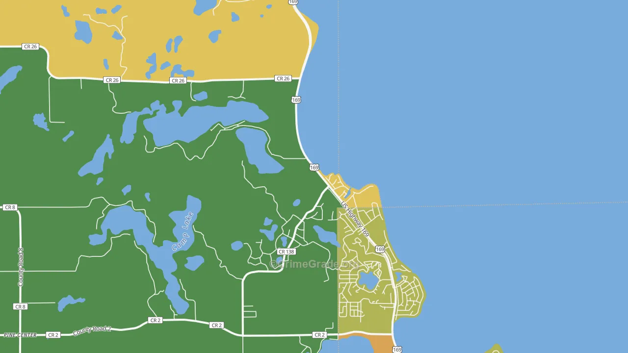 56450, MN Map of Theft Rates