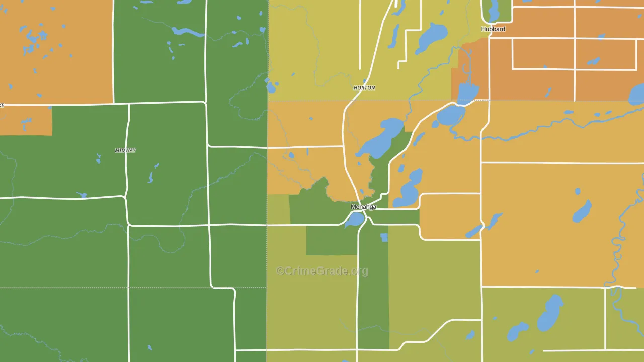 56464, MN Map of Theft Rates