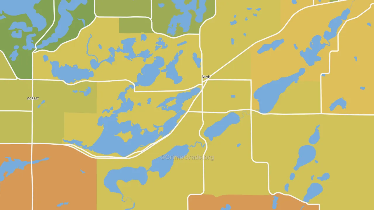 56467, MN Map of Theft Rates