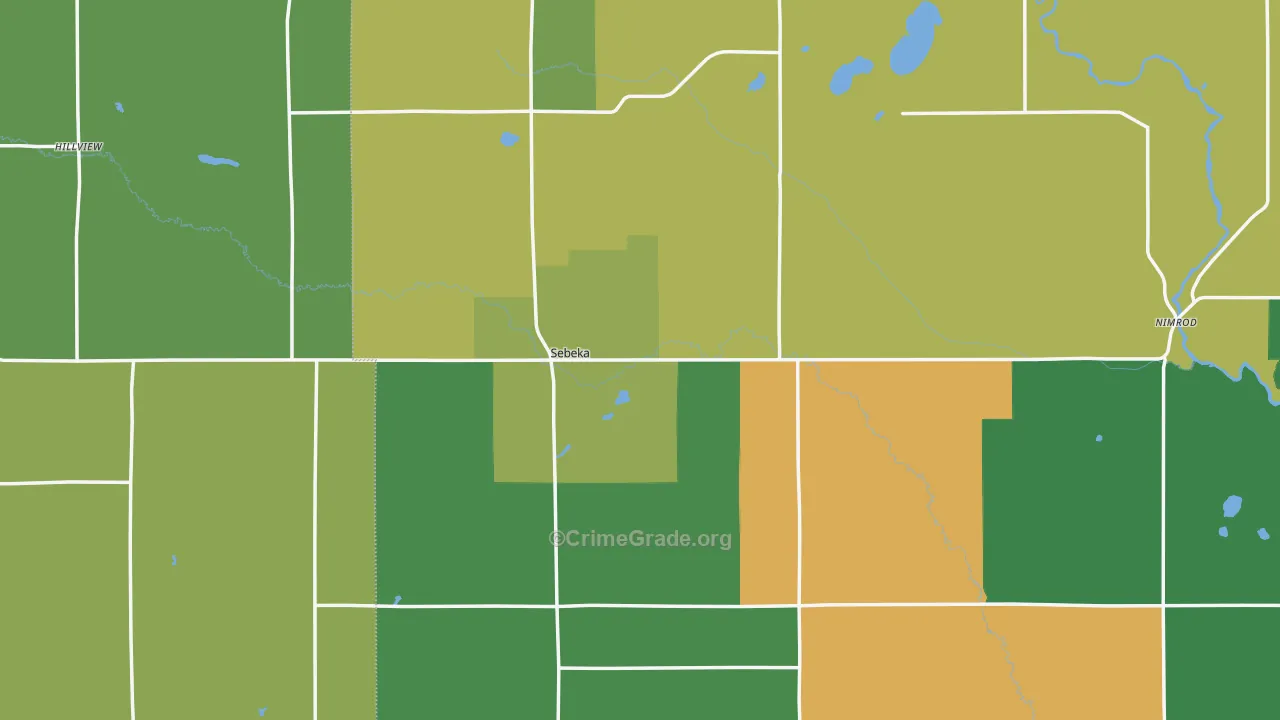 56477, MN Map of Theft Rates