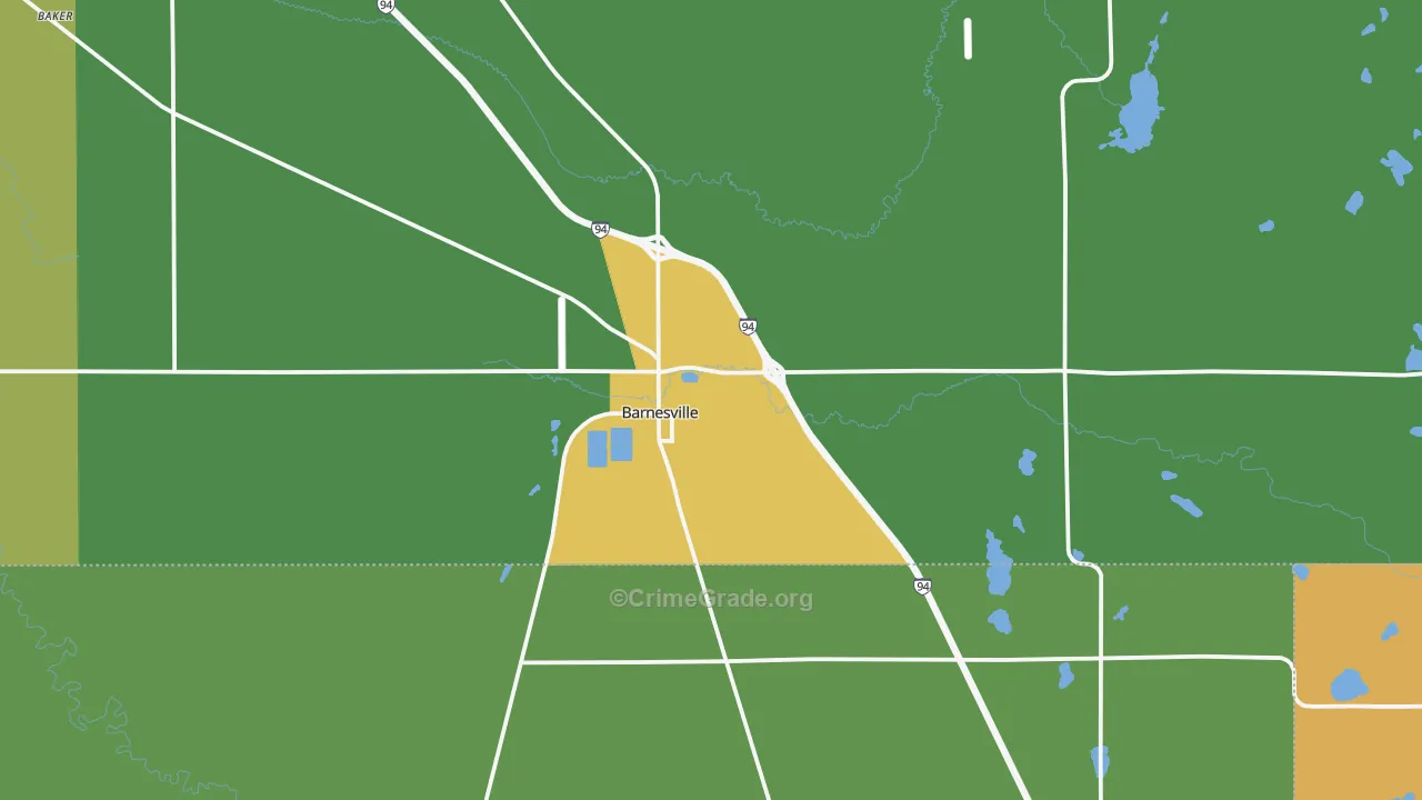 56514, MN Map of Theft Rates