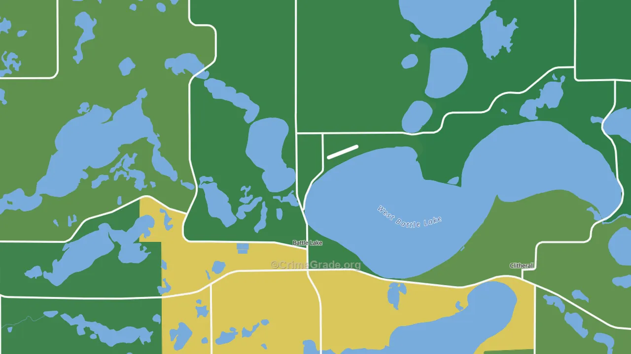 56515, MN Map of Theft Rates