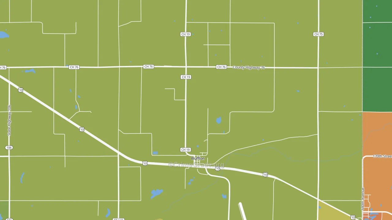 56518, MN Map of Theft Rates