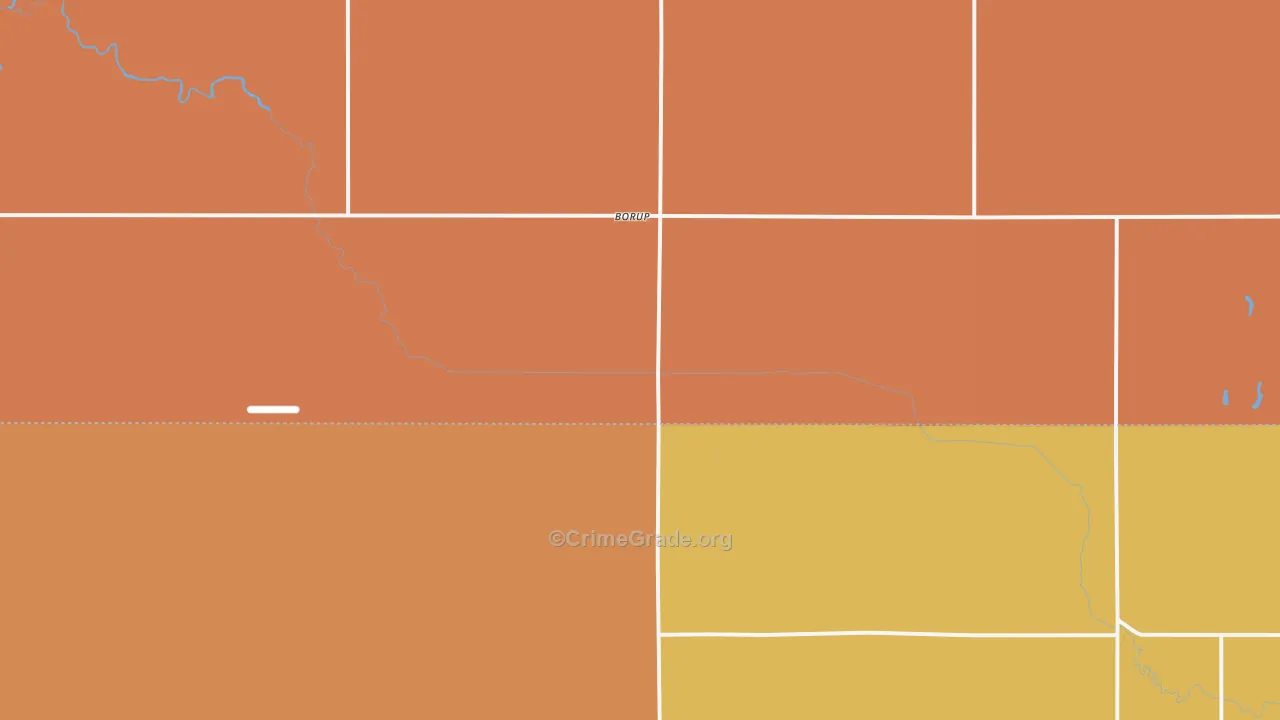 56519, MN Map of Theft Rates