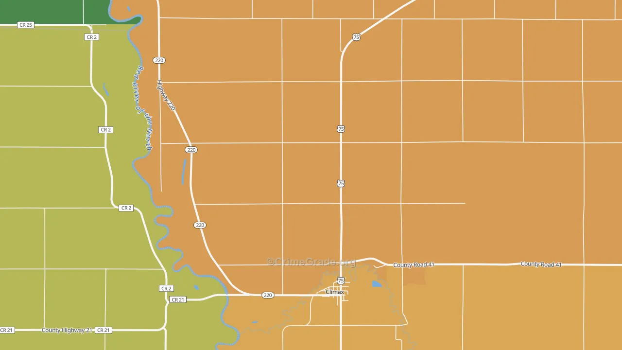 56523, MN Map of Theft Rates