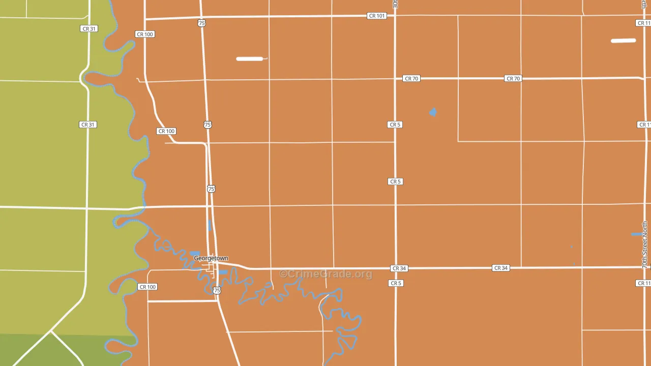 56546, MN Map of Theft Rates
