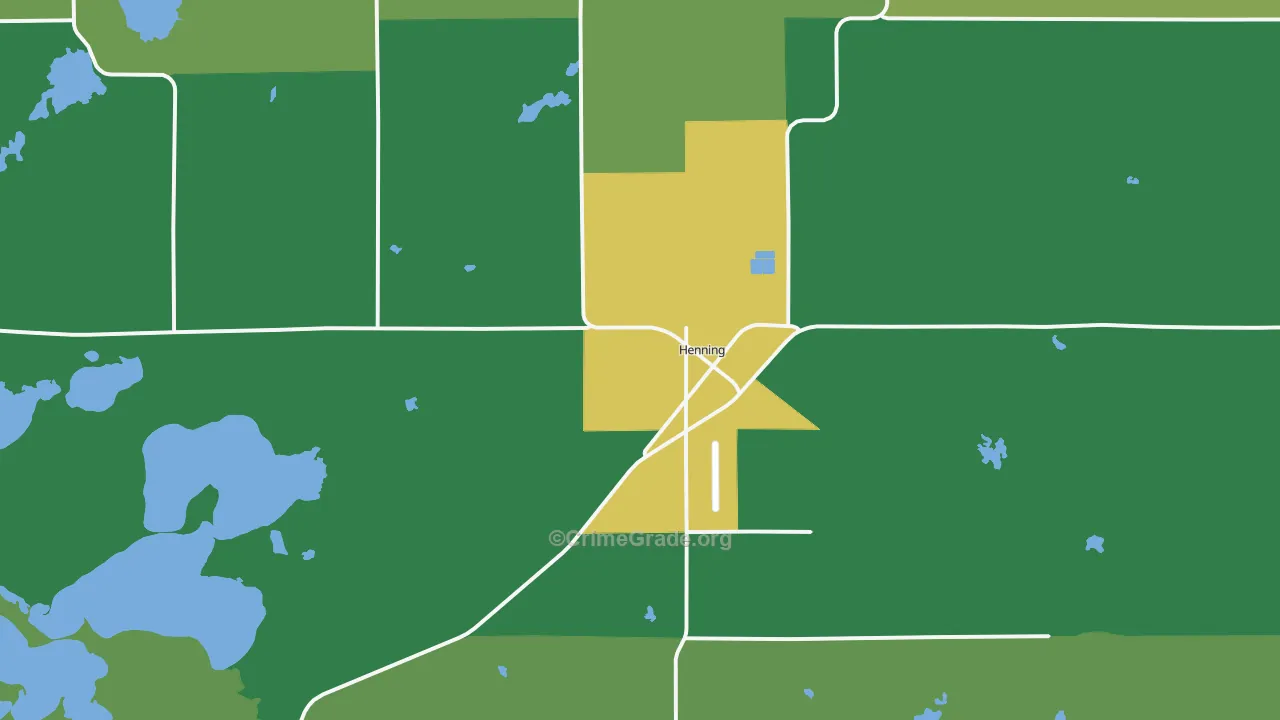 56551, MN Map of Theft Rates