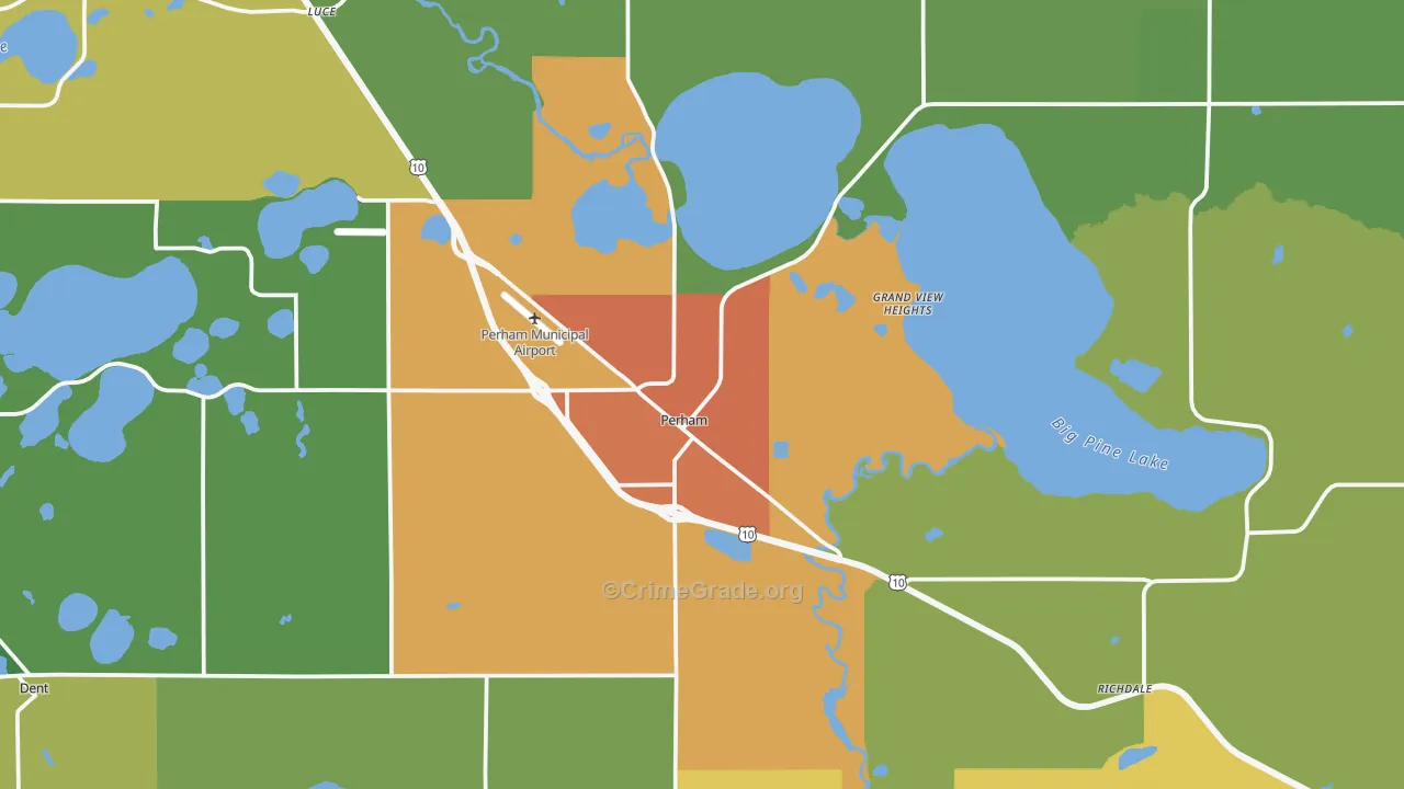 56573, MN Map of Theft Rates