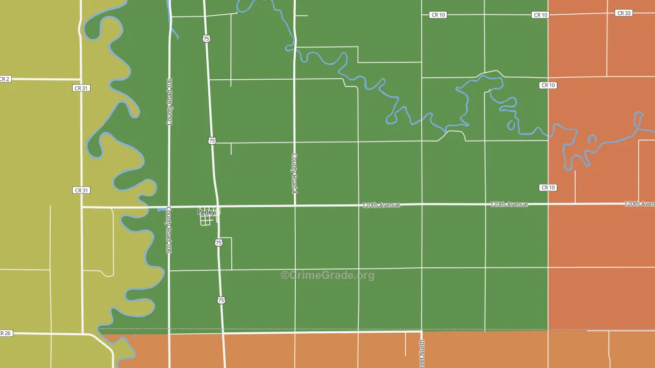 56574, MN Map of Theft Rates