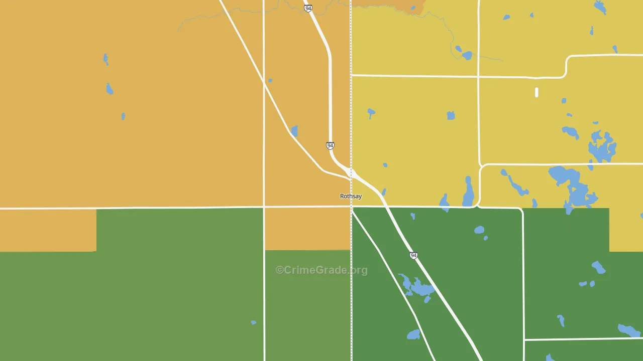 56579, MN Map of Theft Rates