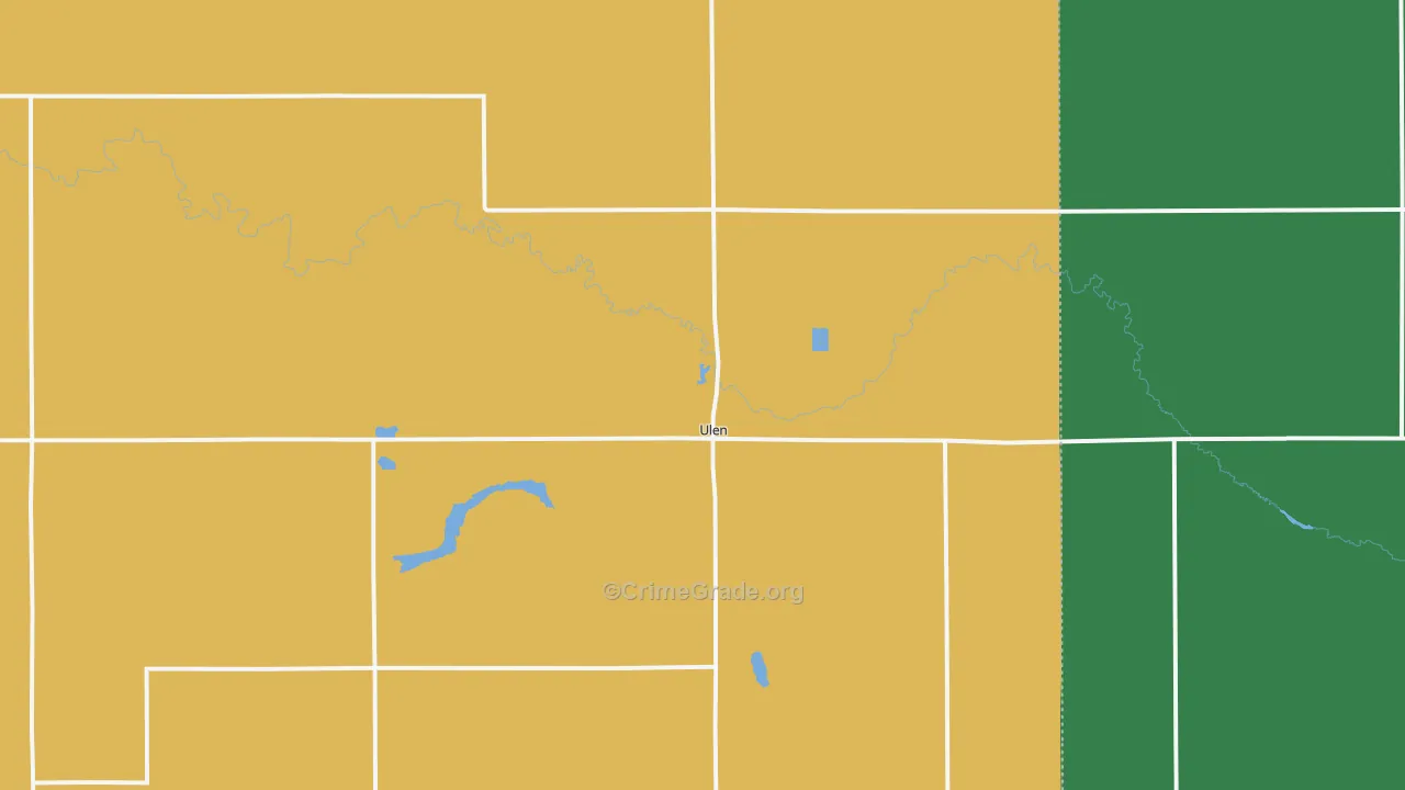 56585, MN Map of Theft Rates