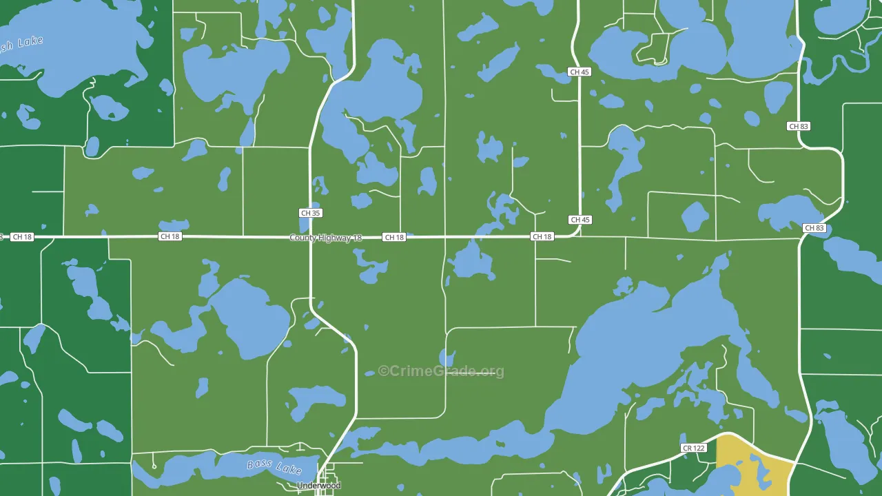 56586, MN Map of Theft Rates