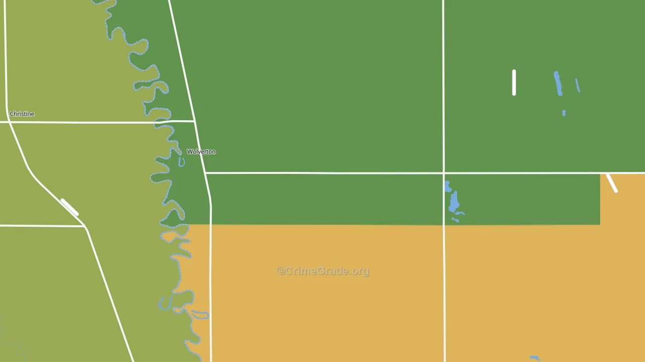 56594, MN Map of Theft Rates